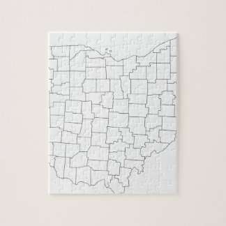 Ohio Counties Jigsaw Puzzle