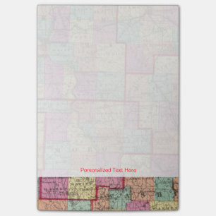 Ohio Counties Post-it Notes