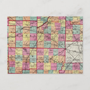 Ohio Counties Postcard