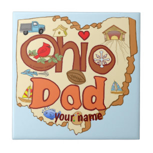 Ohio Dad  Tile