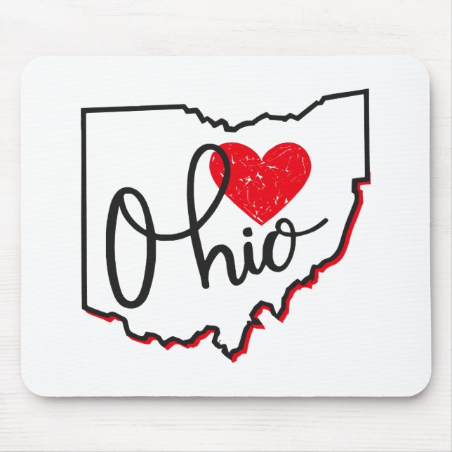 Ohio Day Mouse Mat (Front)