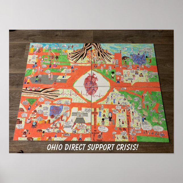 Ohio Direct Support Crisis Poster (Front)