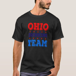 Ohio Drinking Team State Pride Beer Drinking T-Shirt