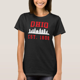 Ohio Est 1808 State Of Ohio Home State T-Shirt