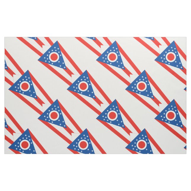 OHIO Flag Fabric (Yard)