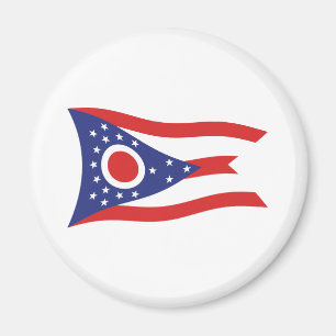 Ohio Flag Magnet