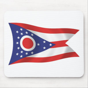 Ohio Flag Mousepad