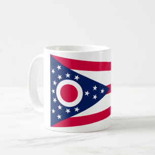 Ohio Flag: The Buckeye State Banner Coffee Mug