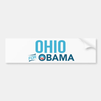 Ohio For Barack Obama Biden Bumper Sticker
