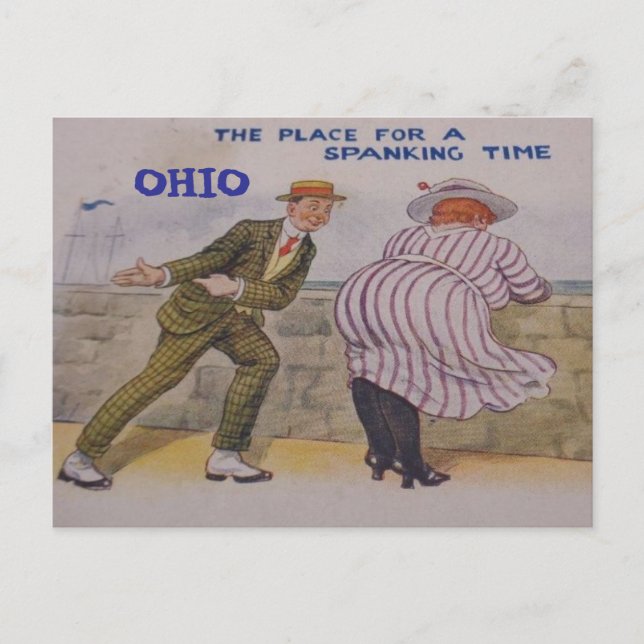 OHIO FUNNY POSTCARD (Front)