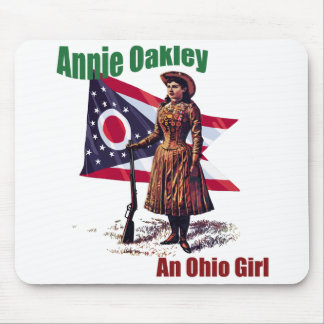 Ohio Girl, Annie Oakley Mouse Mat