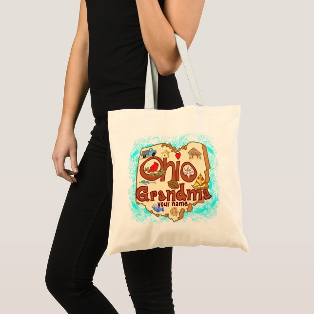 Ohio Grandma  Tote Bag (Front (Product))