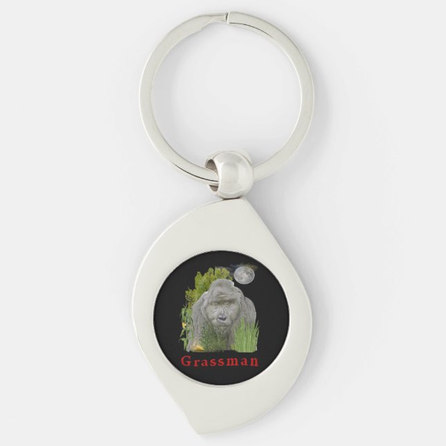 Ohio grass man key ring (Front)