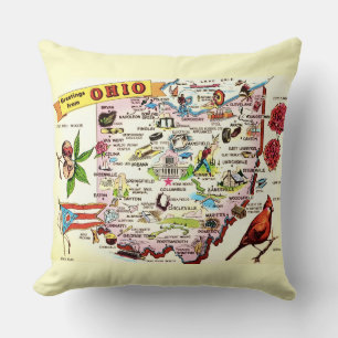 Ohio Greetings Cushion
