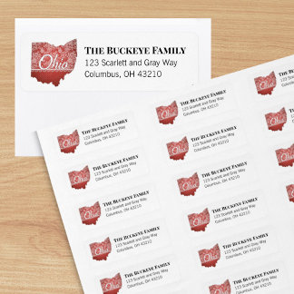 Ohio Greetings Return Address Labels