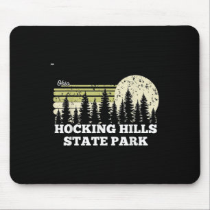 Ohio Hiking Hocking Hills State Park Trees Nature Mouse Mat