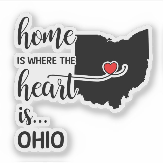 Ohio home is where the heart is (Front)