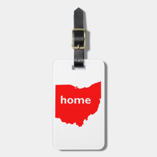 Ohio Home Luggage Tag