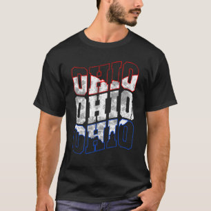 Ohio I Love My Ohio Home Ohioan Trendy Designs T-Shirt