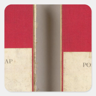 Ohio, Indiana, Cinncinnati Square Sticker