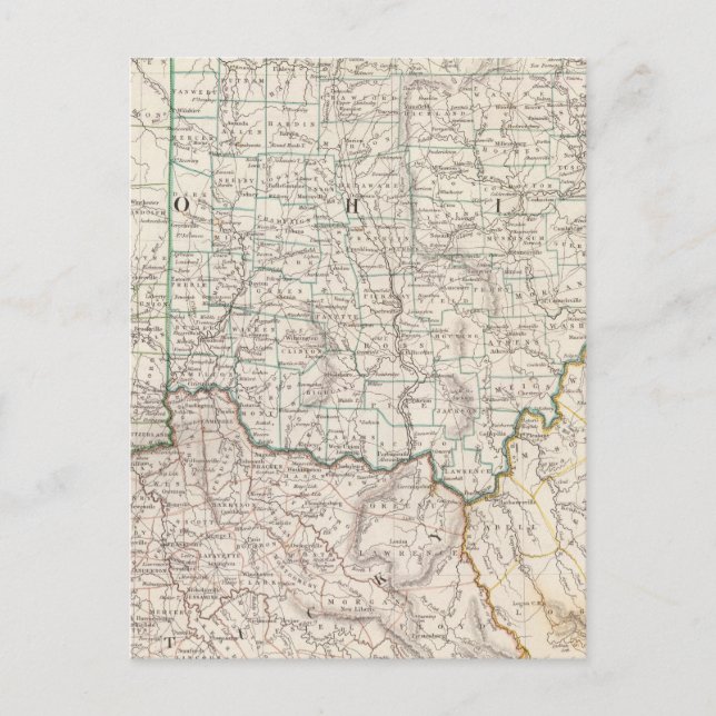 Ohio, Kentucky, Virginia Postcard (Front)