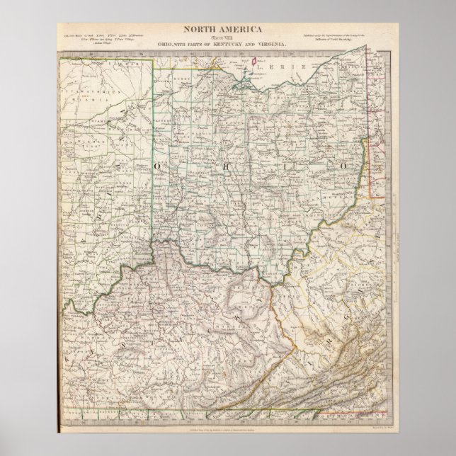 Ohio, Kentucky, Virginia Poster (Front)