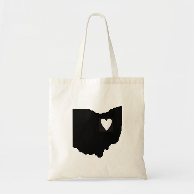 Ohio Love Tote Bag (Front)