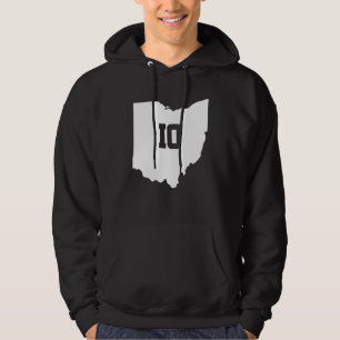 Ohio Map Matching Couple America State Wedding Tol Hoodie