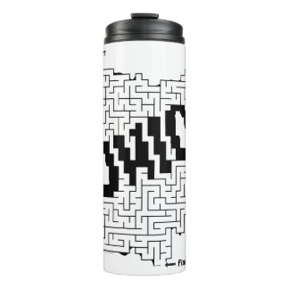Ohio Maze Puzzle Thermal Tumbler
