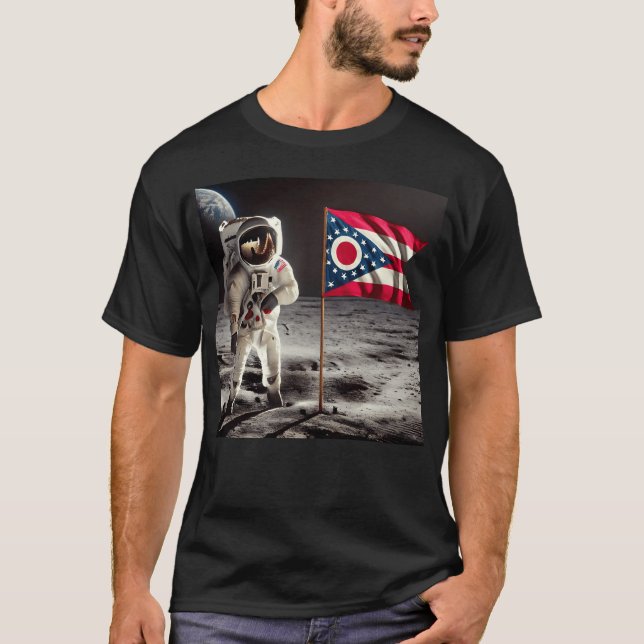 Ohio Moon Landing boy T-Shirt (Front)