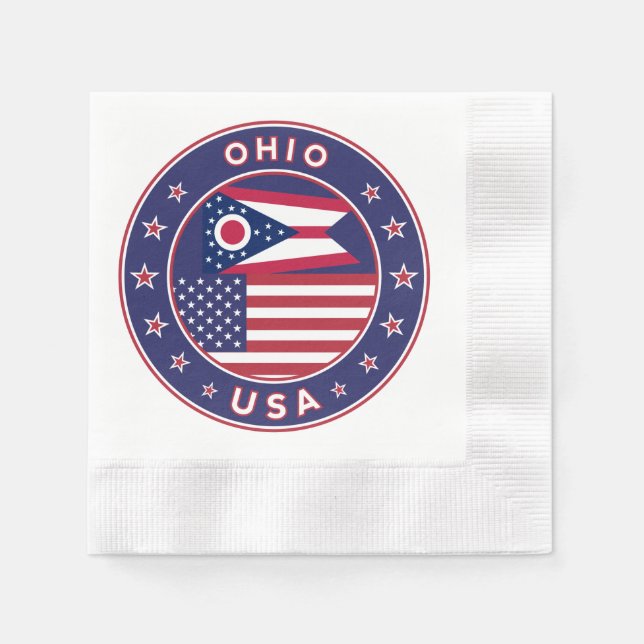 Ohio Napkin (Front)
