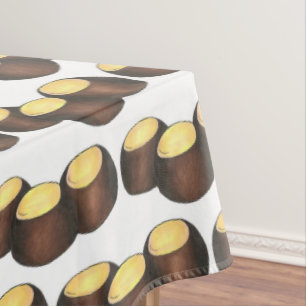 Ohio OH Peanut Butter Buckeye Buck Eye Nut Candy Tablecloth