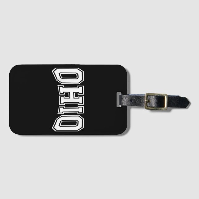 Ohio OH USA  Luggage Tag (Front Horizontal)