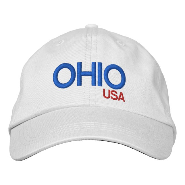 Ohio Personalised Adjustable Hat (Front)
