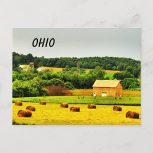 OHIO postcard