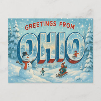 OHIO Postcard