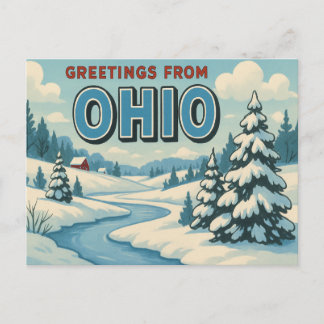 OHIO Postcard