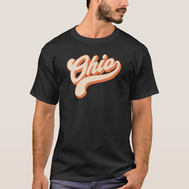 Ohio Retro T-Shirt (Front)