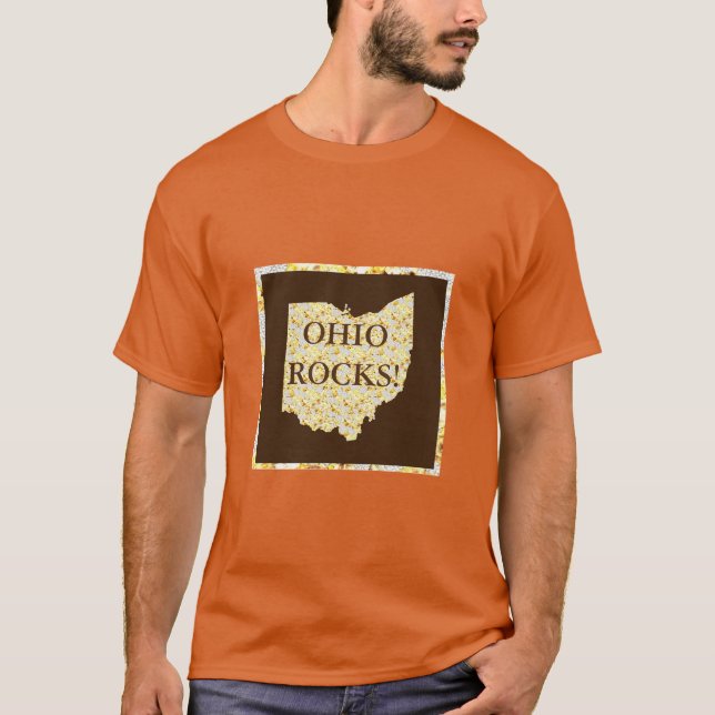 OHIO ROCKS!  T-Shirt (Front)