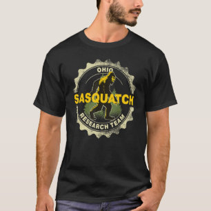 Ohio Sasquatch Research Team Bigfoot Believer Fan T-Shirt