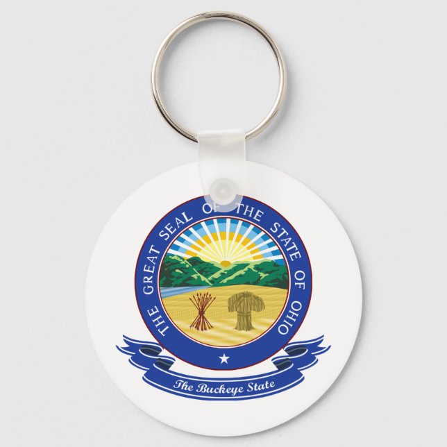 Ohio Seal Key Ring (Front)