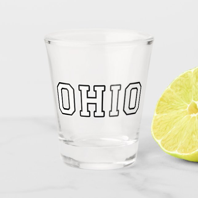 Ohio Shot Glass (Front)