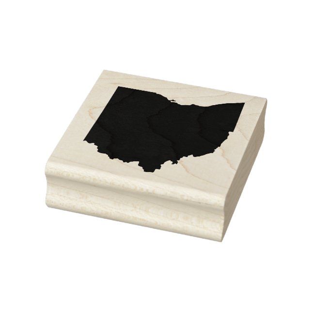 Ohio Solid Rubber Art Stamp (Stamp)