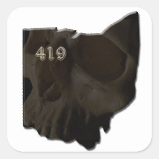 OHIO SQUARE STICKER