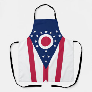 Ohio State Flag Apron