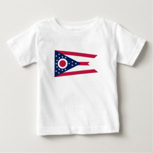 Ohio State Flag Baby T-Shirt