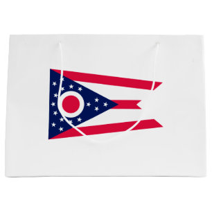 Ohio State Flag Design Large Gift Bag