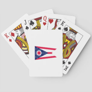 Ohio State Flag Design Playing Cards