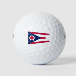 Ohio State Flag Golf Balls