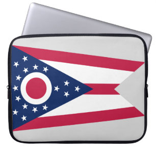 Ohio State Flag Laptop Sleeve